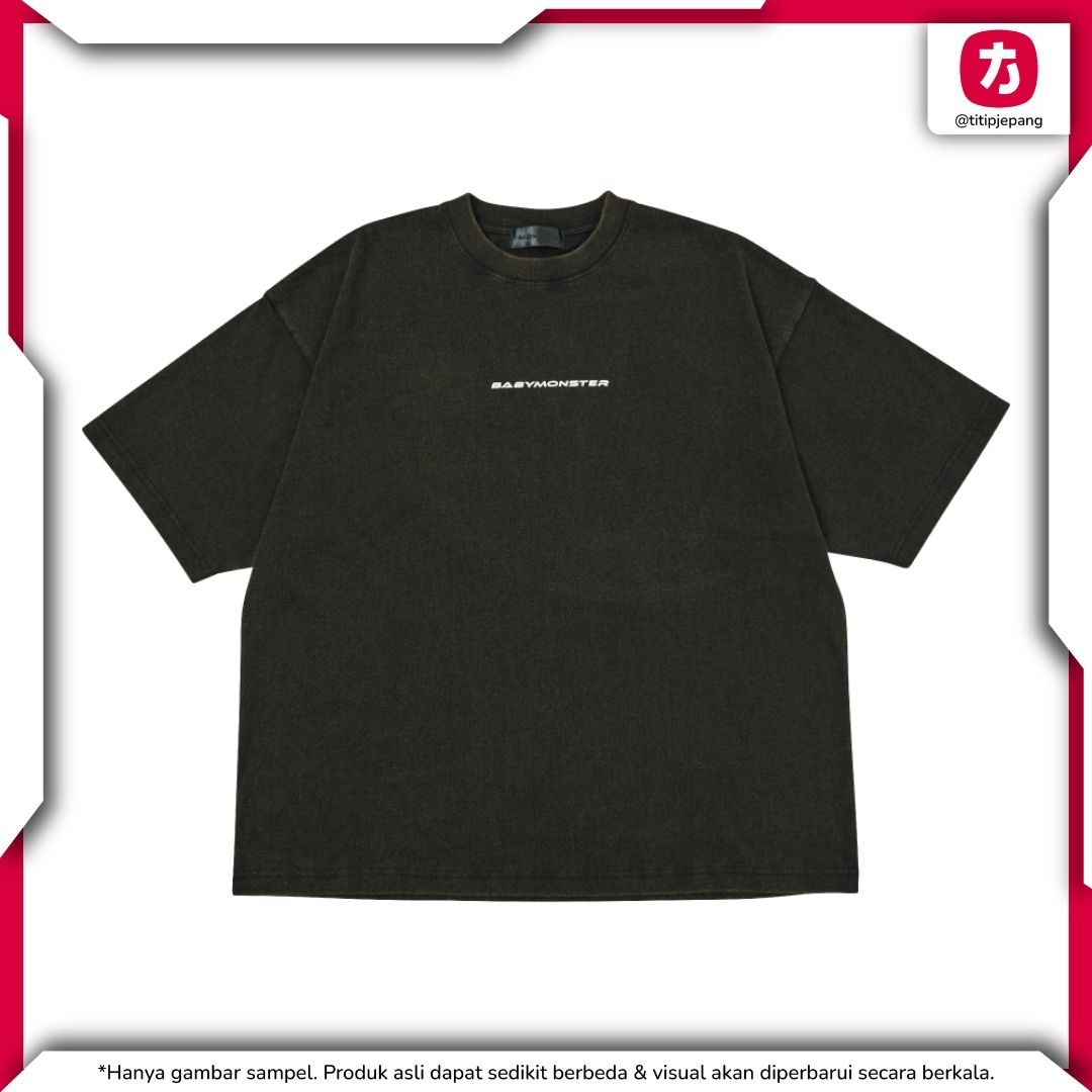 Babymonster Tour T-shirt BLACK CHOOM TOUR Official Japan Goods Babymonster Tour T-shirt BLACK CHOOM TOUR Official Japan Goods