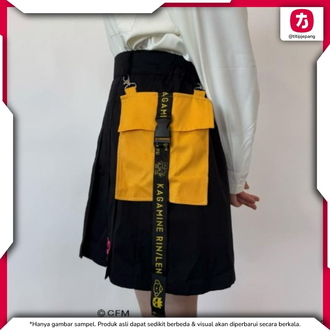 Piapro x Sanrio Characters Women's Skirt Kolaborasi Fashion Cute Piapro x Sanrio Characters Women's Skirt Kolaborasi Fashion Cute