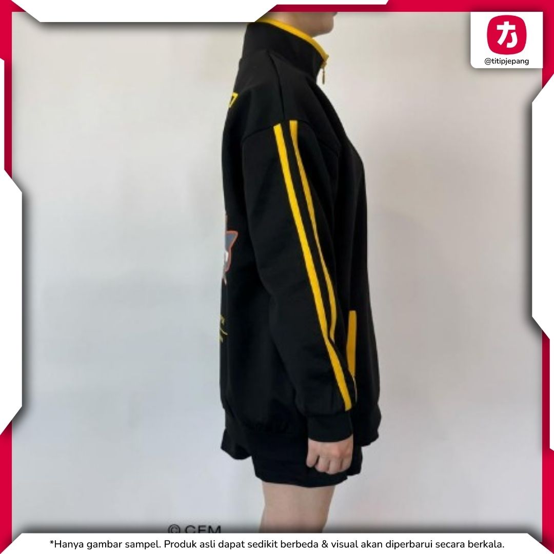 Kagamine Rin Len Women's Blouson Kolaborasi Piapro x Sanrio Eksklusif Kagamine Rin Len Women's Blouson Kolaborasi Piapro x Sanrio Eksklusif
