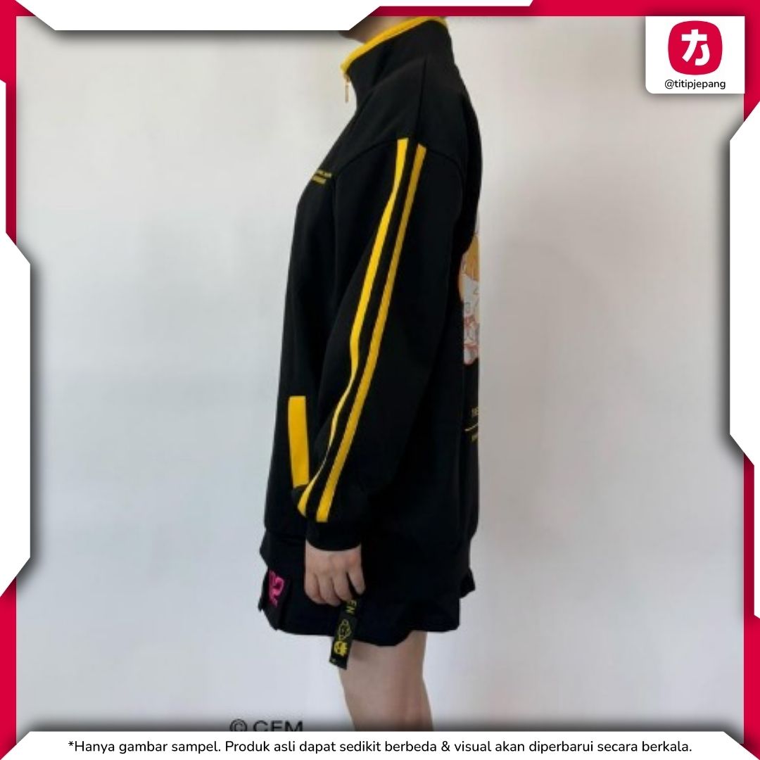 Kagamine Rin Len Women's Blouson Kolaborasi Piapro x Sanrio Eksklusif Kagamine Rin Len Women's Blouson Kolaborasi Piapro x Sanrio Eksklusif