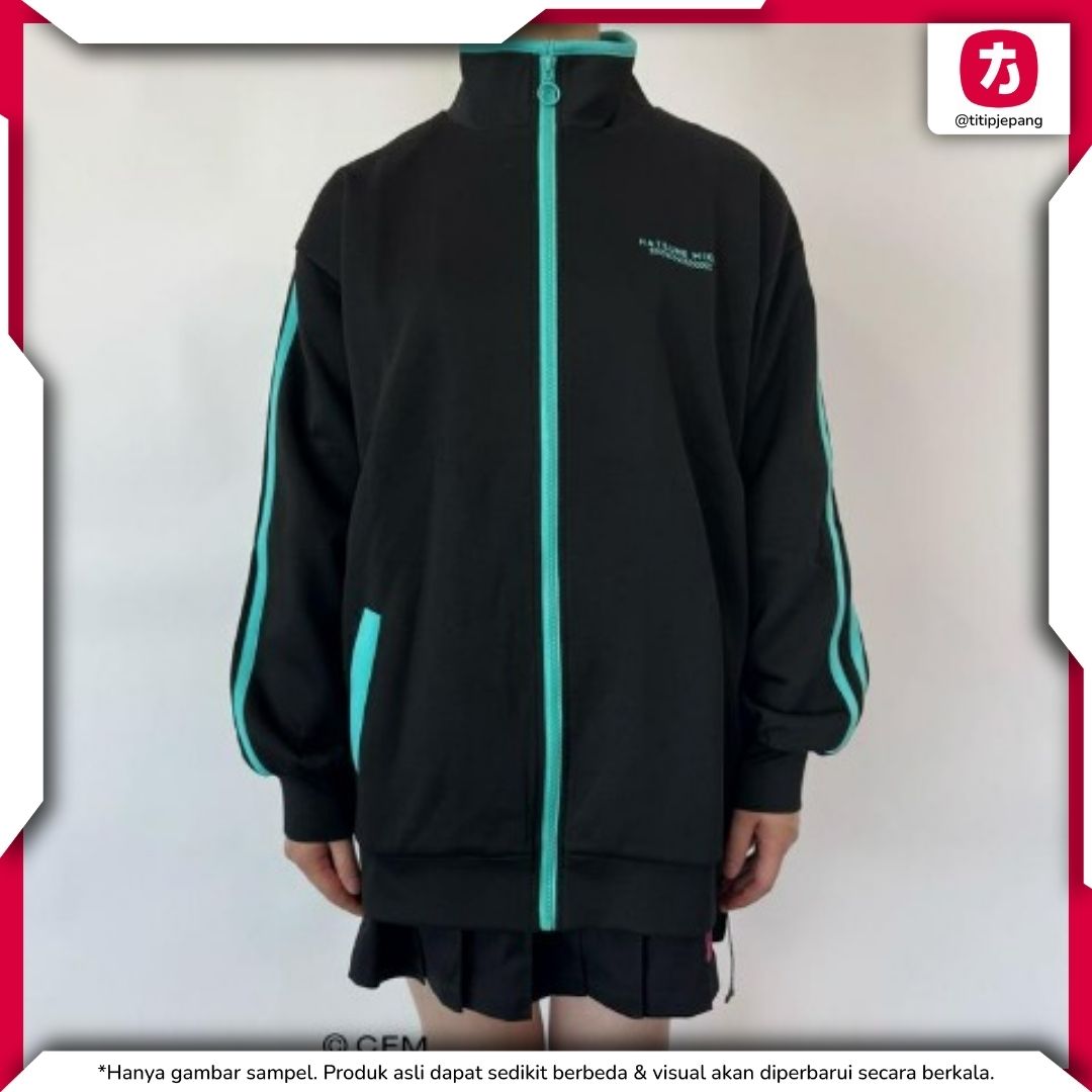 Hatsune Miku Cinnamonroll Women's Blouson Kolaborasi Fashion Eksklusif Hatsune Miku Cinnamonroll Women's Blouson Kolaborasi Fashion Eksklusif
