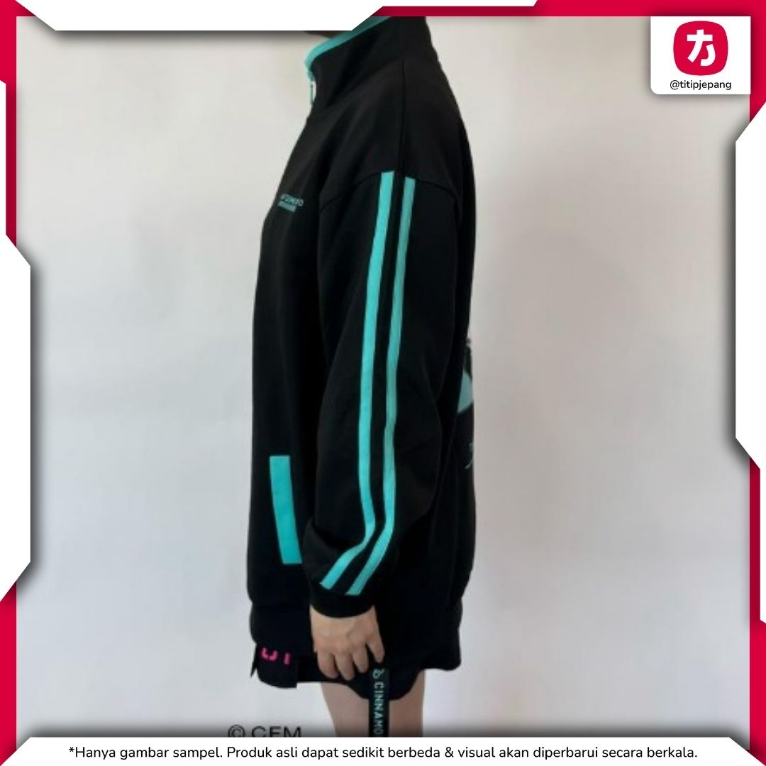 Hatsune Miku Cinnamonroll Women's Blouson Kolaborasi Fashion Eksklusif Hatsune Miku Cinnamonroll Women's Blouson Kolaborasi Fashion Eksklusif