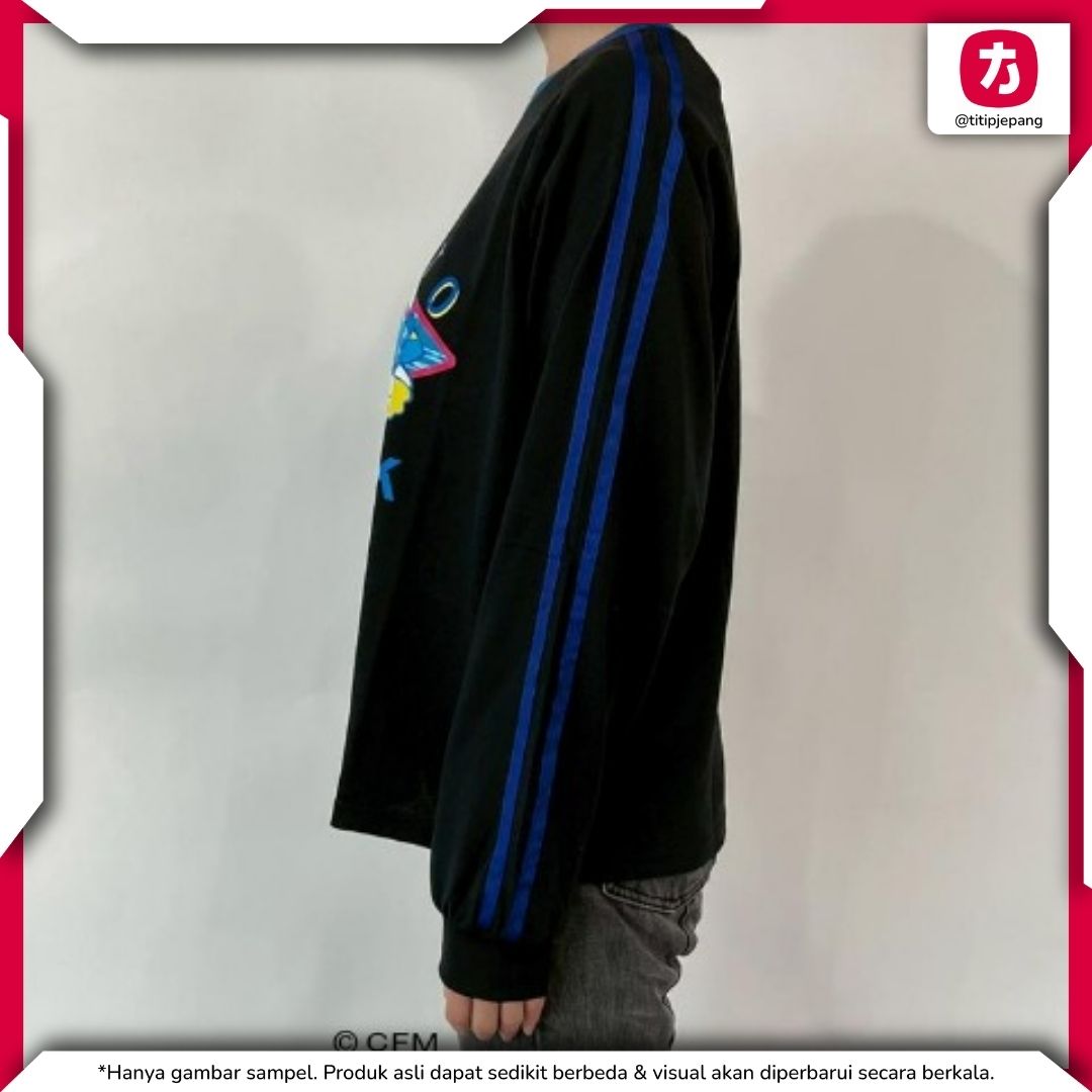 Kaito Tuxedosam Women's Pullover Kolaborasi Piapro x Sanrio Ukuran M/L Kaito Tuxedosam Women's Pullover Kolaborasi Piapro x Sanrio Ukuran M/L