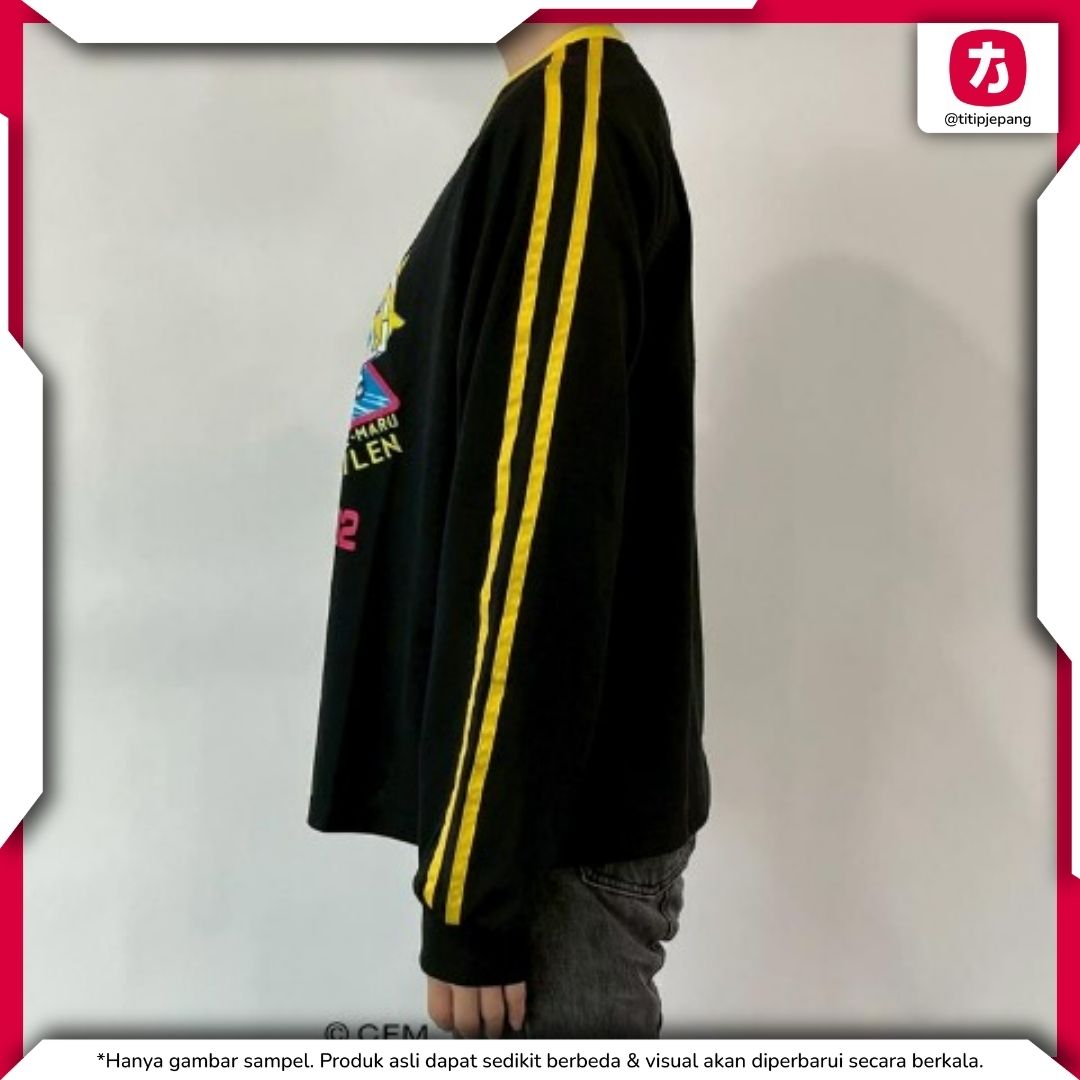 Kagamine Rin Len Women's Pullover Kolaborasi Piapro x Sanrio Ukuran M/L Kagamine Rin Len Women's Pullover Kolaborasi Piapro x Sanrio Ukuran M/L