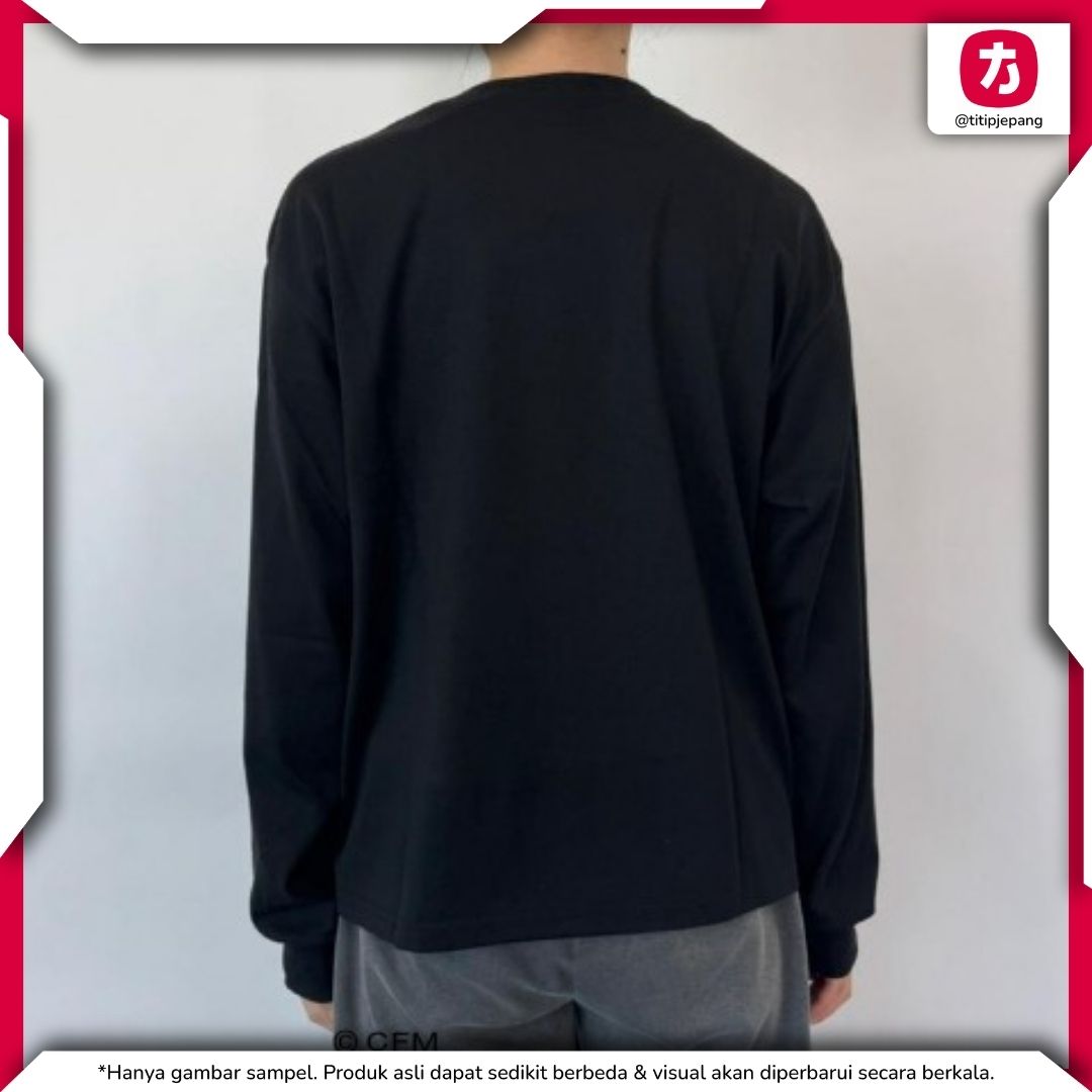 Hatsune Miku Pullover Black Mint Green Kolaborasi Piapro x Sanrio Premium Hatsune Miku Pullover Black Mint Green Kolaborasi Piapro x Sanrio Premium