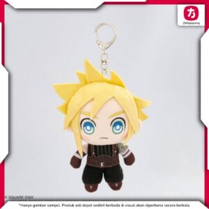 Boneka Final Fantasy VII Rebirth Pocket Peeplets Cloud Strife