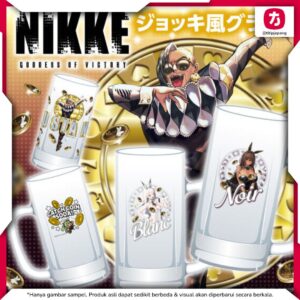Gelas Goddess of Victory NIKKE Mug Style Glass Karakter Pilih Varian Gelas Goddess of Victory NIKKE Mug Style Glass Karakter Pilih Varian