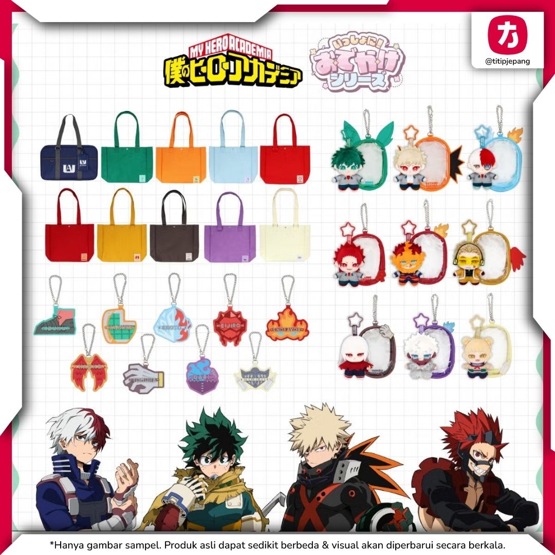 Tas Tote Bag My Hero Academia Together Outing Series Shobido Tas Tote Bag My Hero Academia Together Outing Series Shobido