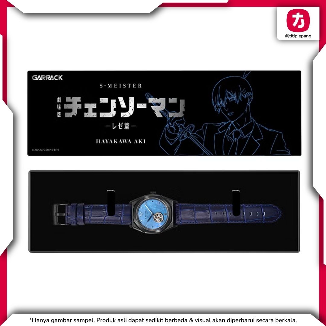 Koleksi Jam Tangan Otomatis GARRACK x Chainsaw Man Reze Arc Koleksi Jam Tangan Otomatis GARRACK x Chainsaw Man Reze Arc