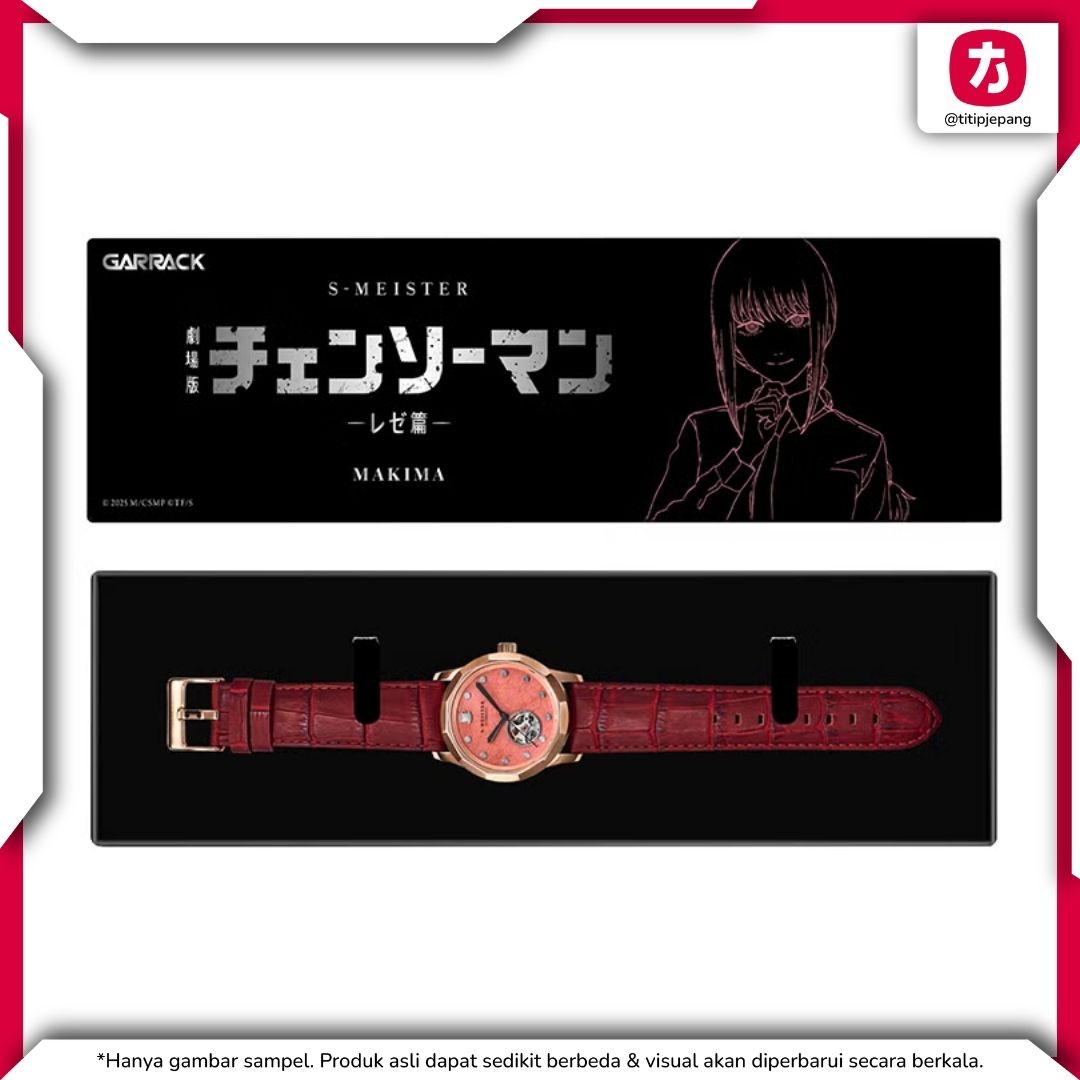 Koleksi Jam Tangan Otomatis GARRACK x Chainsaw Man Reze Arc Koleksi Jam Tangan Otomatis GARRACK x Chainsaw Man Reze Arc