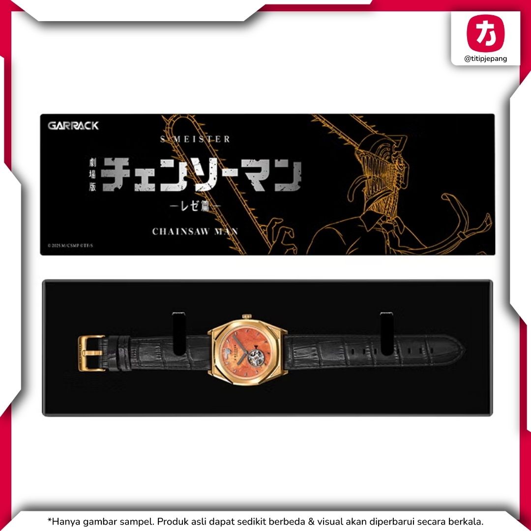 Koleksi Jam Tangan Otomatis GARRACK x Chainsaw Man Reze Arc Koleksi Jam Tangan Otomatis GARRACK x Chainsaw Man Reze Arc