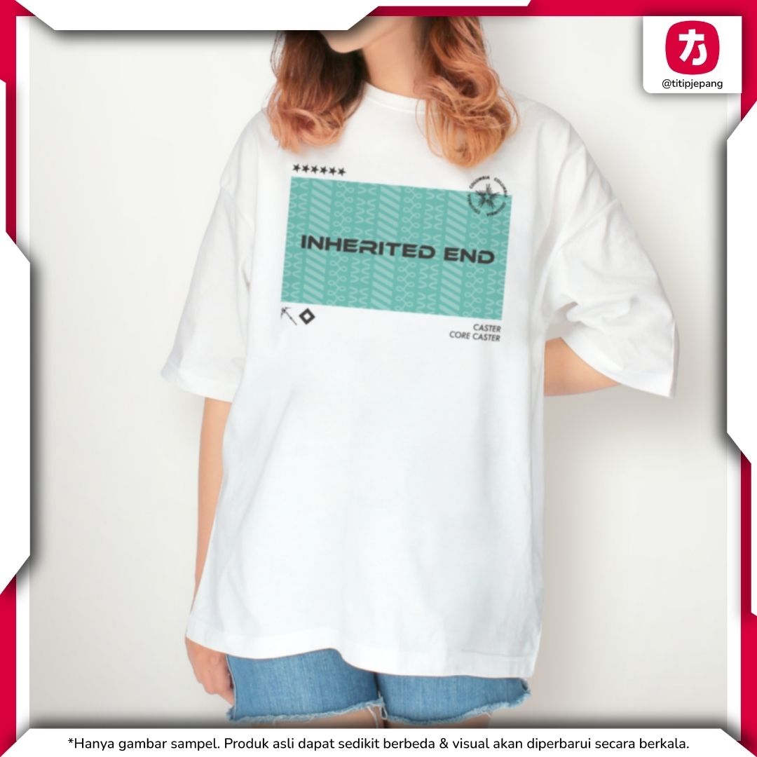 T-Shirt Arknights Hoolheyak Shopping Version Big Silhouette Unisex Jepang T-Shirt Arknights Hoolheyak Shopping Version Big Silhouette Unisex Jepang