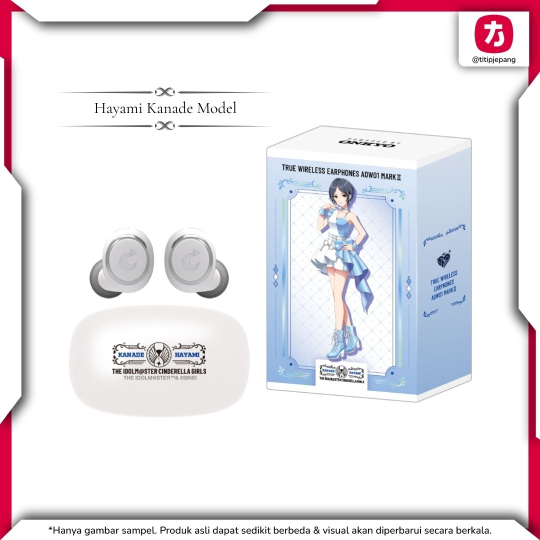 Onkyo Idolmaster Cinderella Girls AOW01 MARK II TWS Collaboration Onkyo Idolmaster Cinderella Girls AOW01 MARK II TWS Collaboration