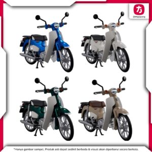 MegaHouse KAITANICS Honda Super Cub 110 Assembly Figure Koleksi MegaHouse KAITANICS Honda Super Cub 110 Assembly Figure Koleksi
