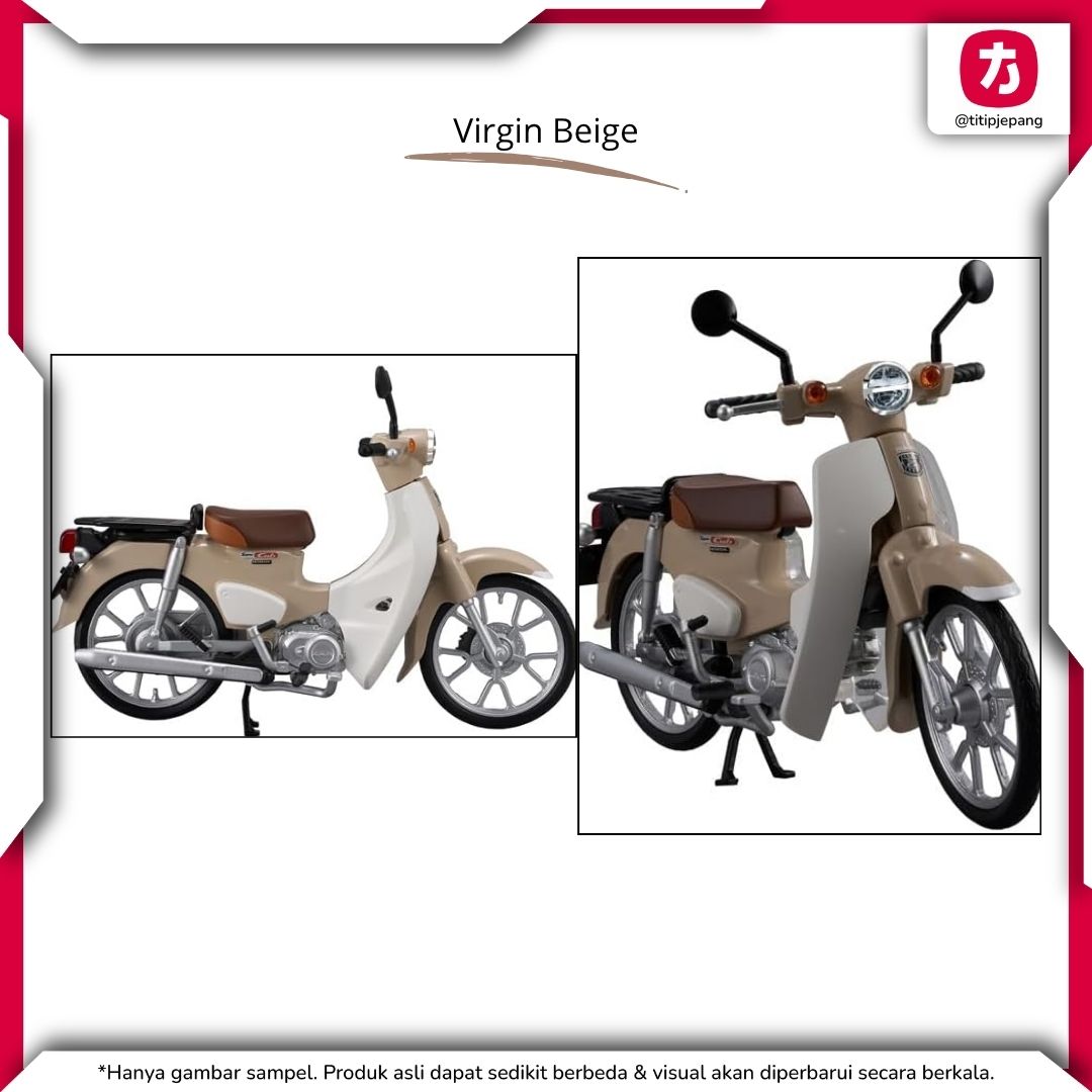 MegaHouse KAITANICS Honda Super Cub 110 Assembly Figure Koleksi MegaHouse KAITANICS Honda Super Cub 110 Assembly Figure Koleksi