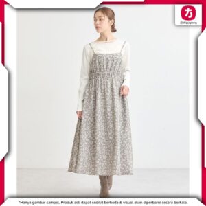 Dress earth music ecology Natsume's Book of Friends Motif Botani Beige Dress earth music ecology Natsume's Book of Friends Motif Botani Beige