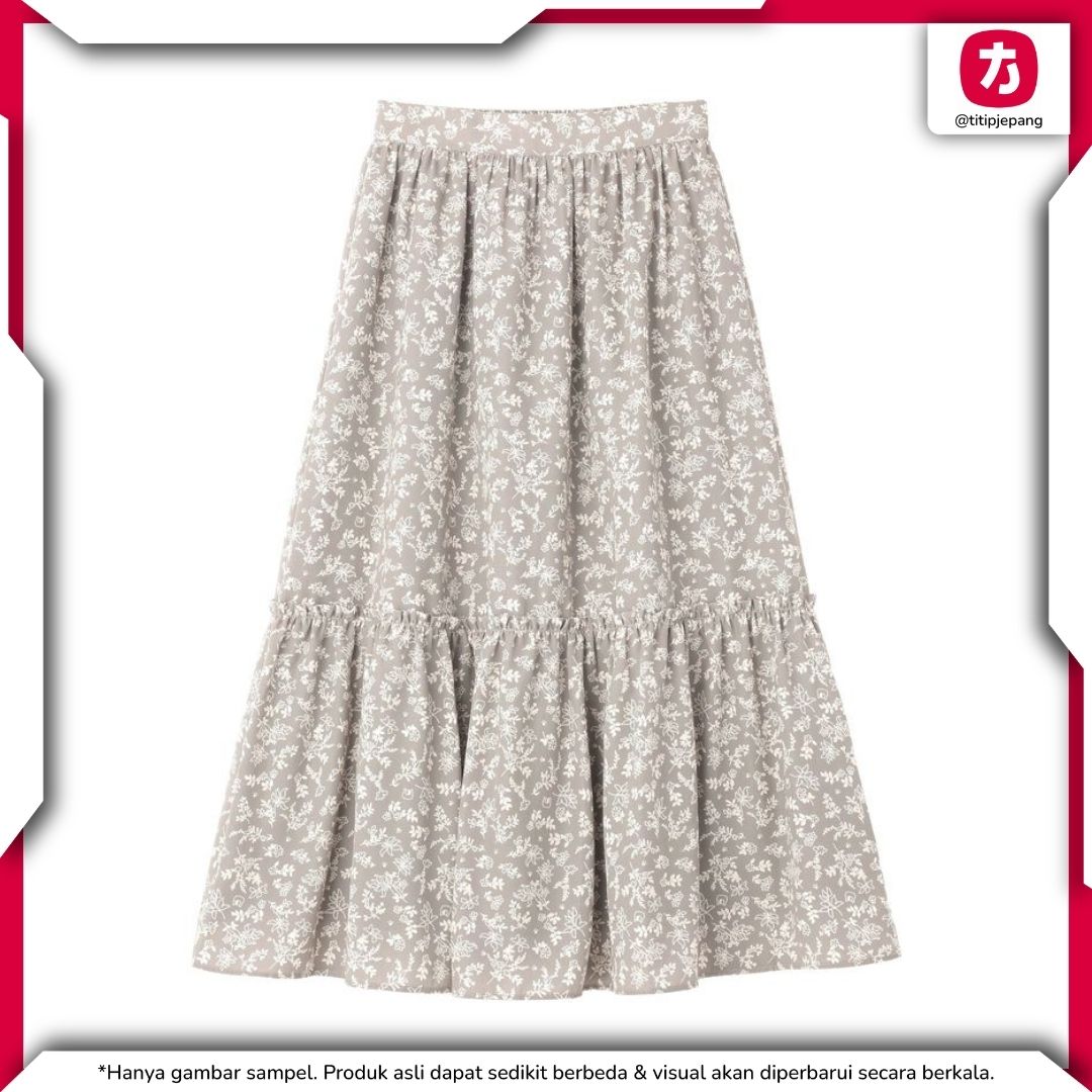 Rok earth music ecology Natsume's Book of Friends Long Skirt Beige