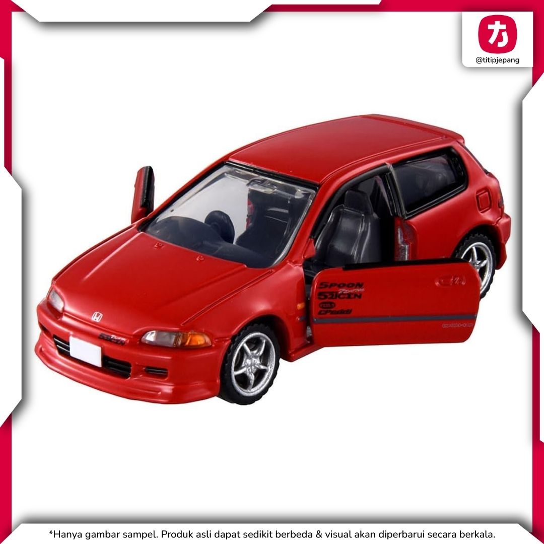 Tomica Initial D Honda Civic SiR-II EG6 Shingo Shoji Detail Keren
