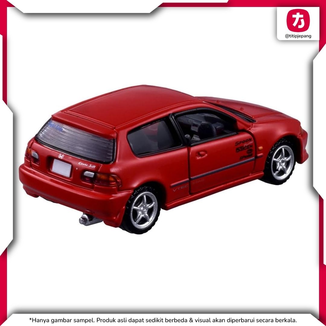 Tomica Initial D Honda Civic SiR-II EG6 Shingo Shoji Detail Keren