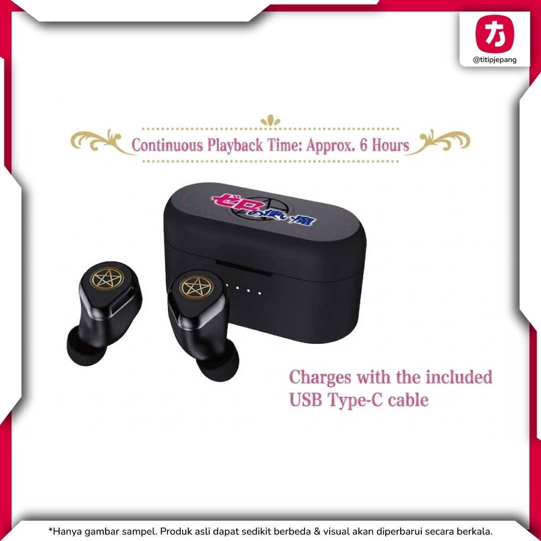 TWS Onkyo X The Familiar of Zero CP-TWS01F Bluetooth 5.3 dengan ANC