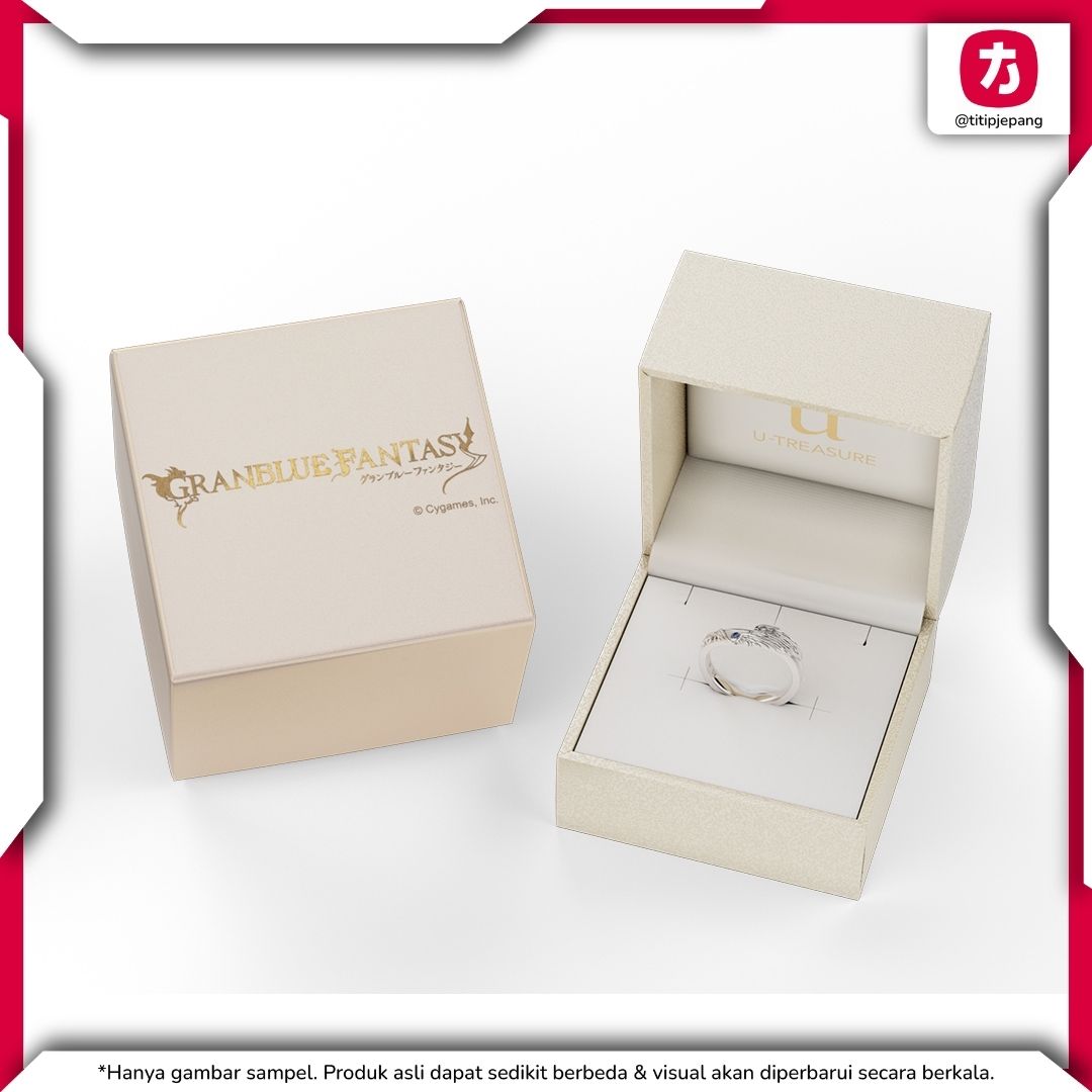Granblue Fantasy Lucifer Motif Ring Silver dengan Desain Elegan dan Berkarakter