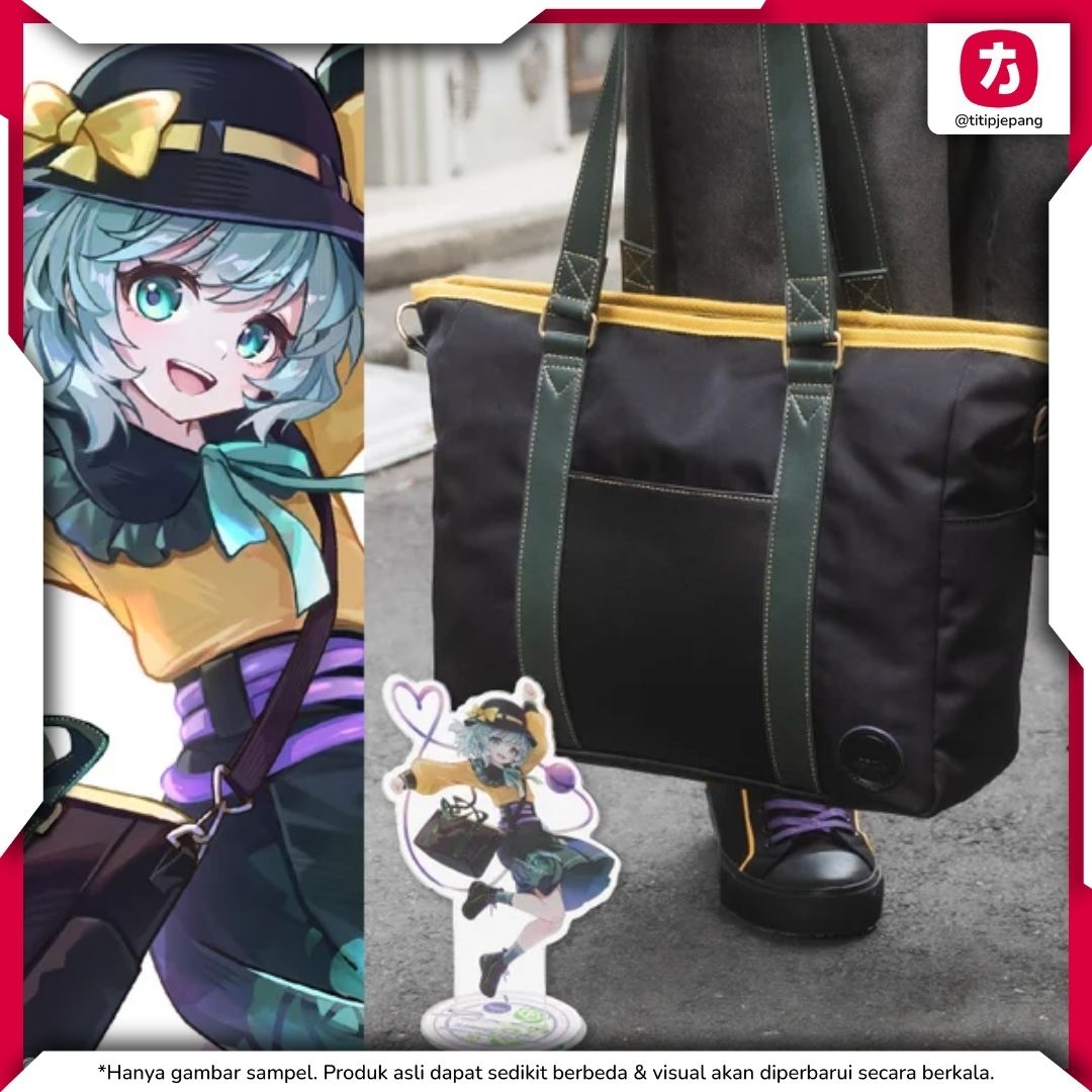 Komeiji Koishi Model 2-Way Tote Bag untuk Gaya Harian dan Koleksi Touhou Komeiji Koishi Model 2-Way Tote Bag untuk Gaya Harian dan Koleksi Touhou