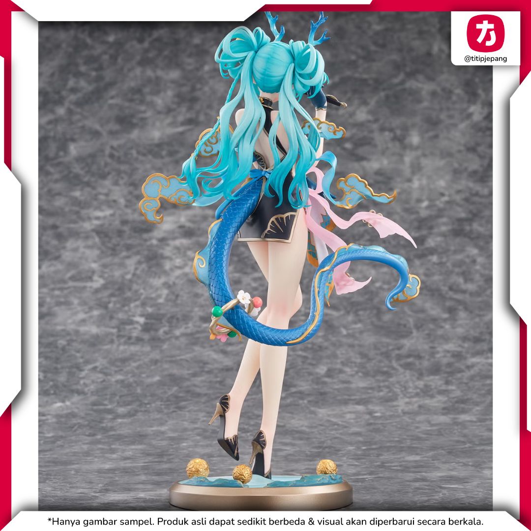 Hatsune Miku Azure Dragon Figure 1/7 Scale Ver Koleksi Premium Hatsune Miku Azure Dragon Figure 1/7 Scale Ver Koleksi Premium