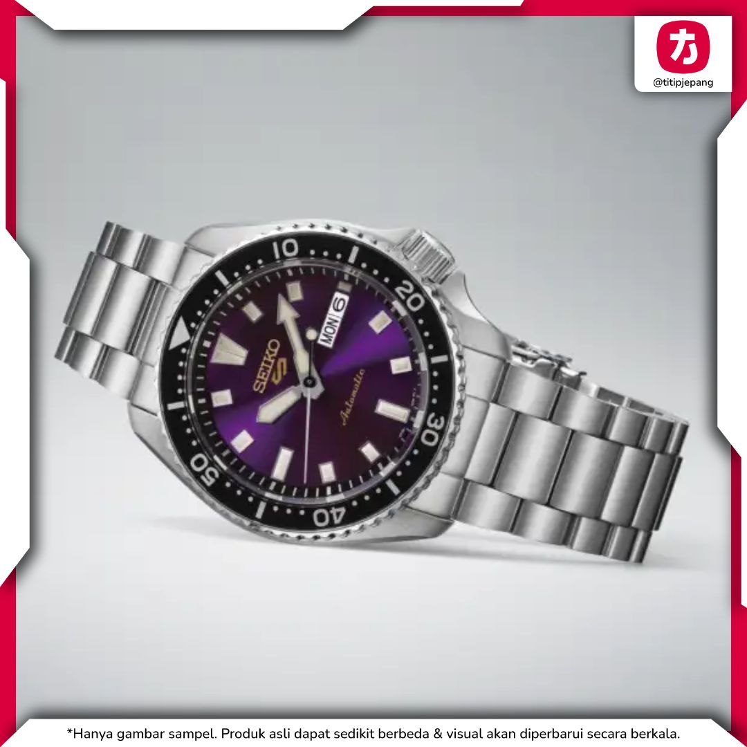 Seiko 5 Sports HDB003J Purple 145th Anniversary Limited Edition Resmi