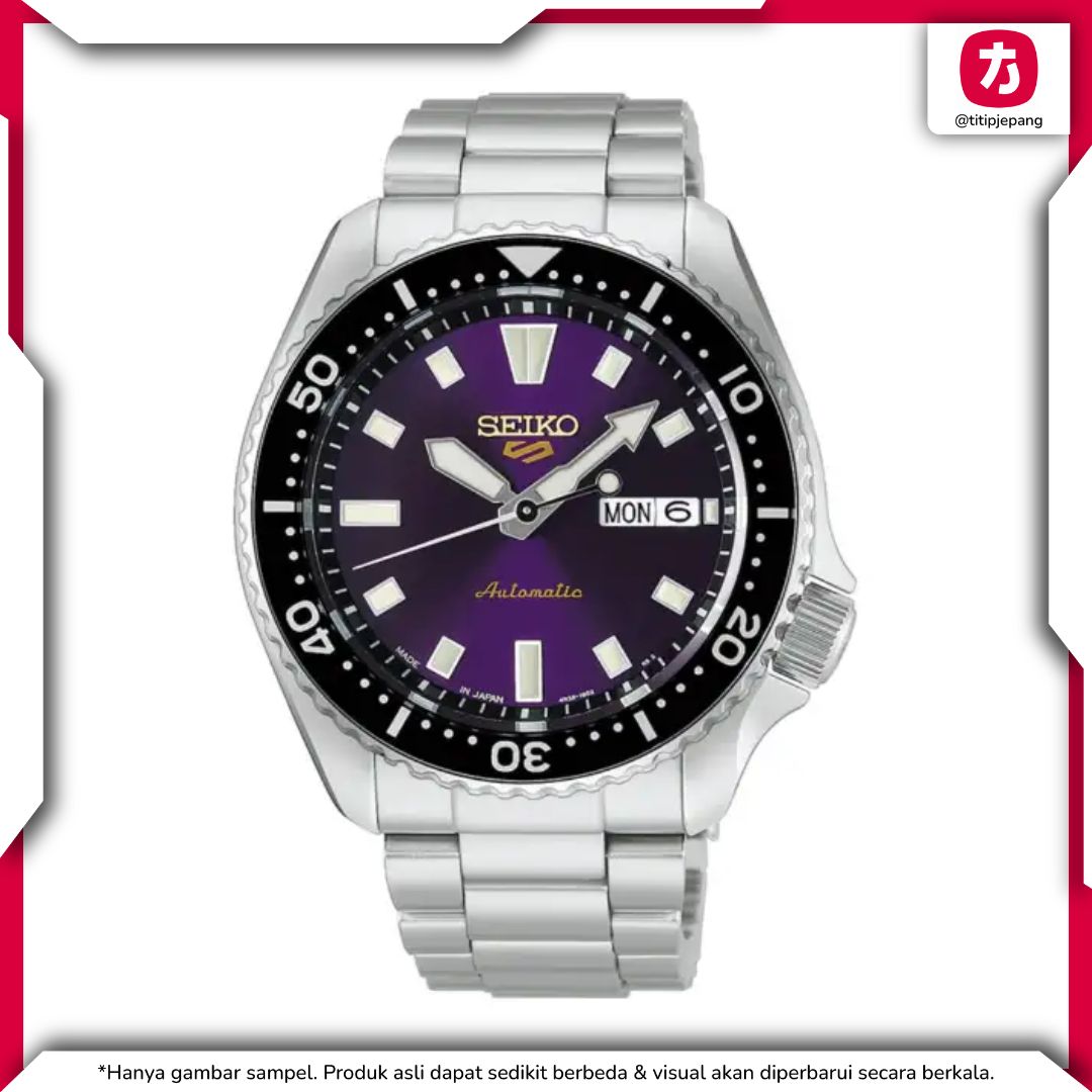 Seiko 5 Sports HDB003J Purple 145th Anniversary Limited Edition Resmi