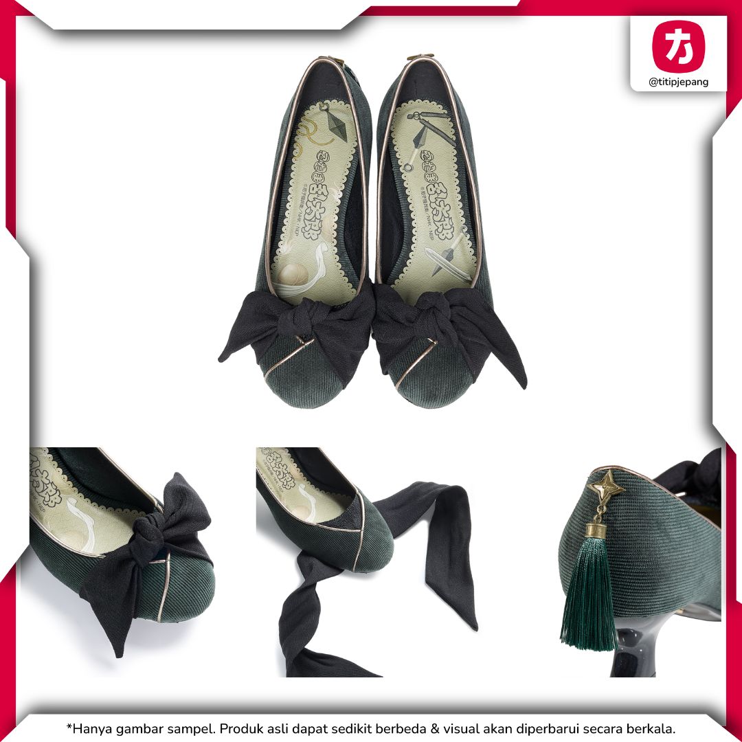 Nintama Rantaro Iconic Shoes Object Pumps Pilih Karakter Edisi Koleksi