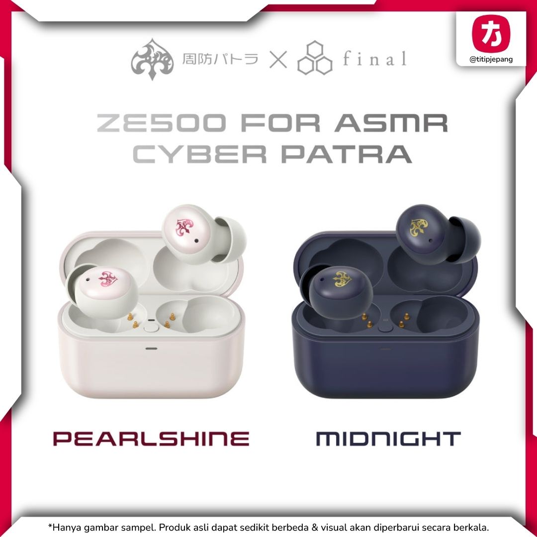 2TWS Final X Suou Patra ZE500 2 Set Midnight & Pearlshine untuk ASMR 2TWS Final X Suou Patra ZE500 2 Set Midnight & Pearlshine untuk ASMR