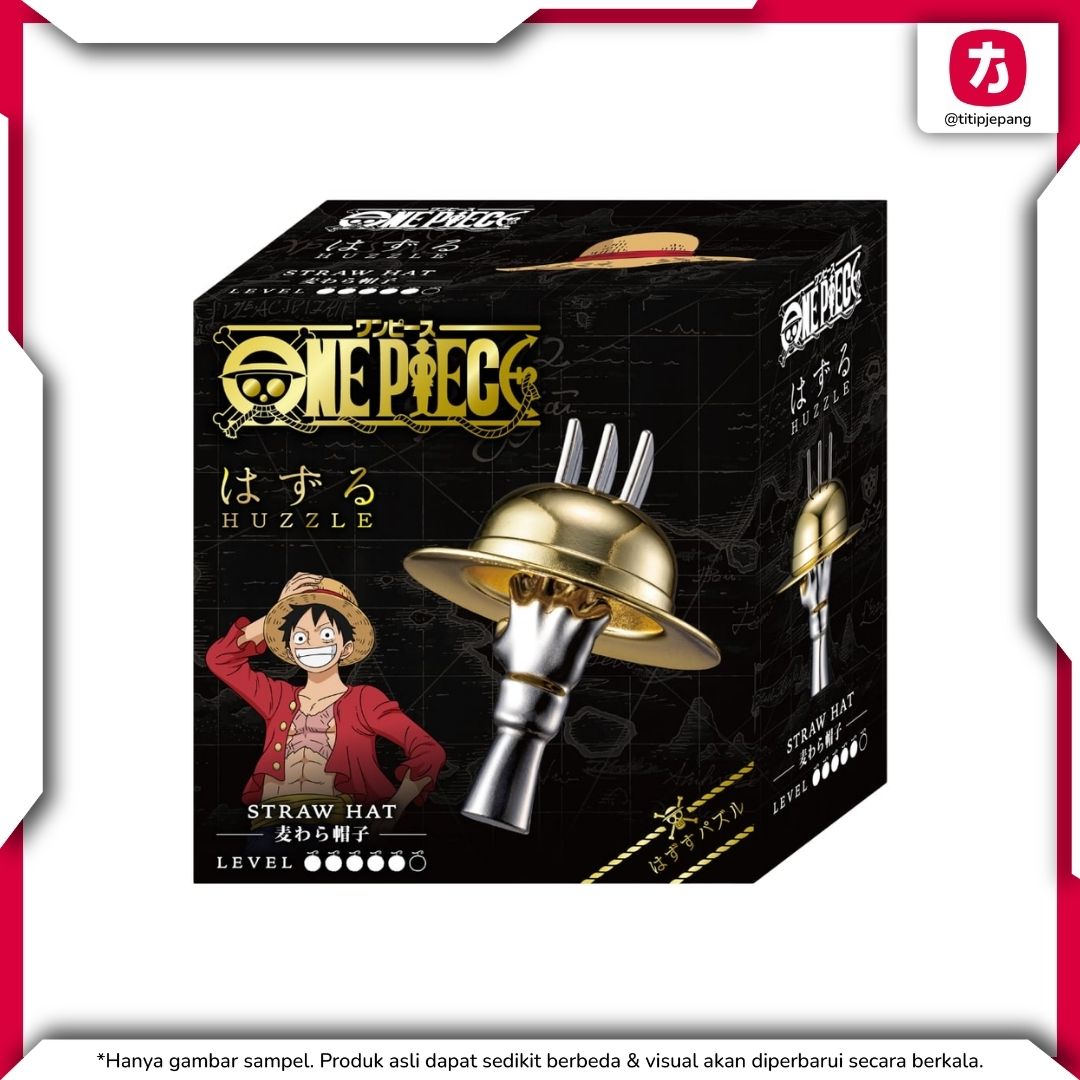 Huzzle One Piece Straw Hat Metal 3D Puzzle Edisi Koleksi Huzzle One Piece Straw Hat Metal 3D Puzzle Edisi Koleksi