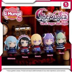 BanG Dream Chamurii Mini Ave Mujica Senbi Toryo Ver Plushie Edisi Koleksi BanG Dream Chamurii Mini Ave Mujica Senbi Toryo Ver Plushie Edisi Koleksi