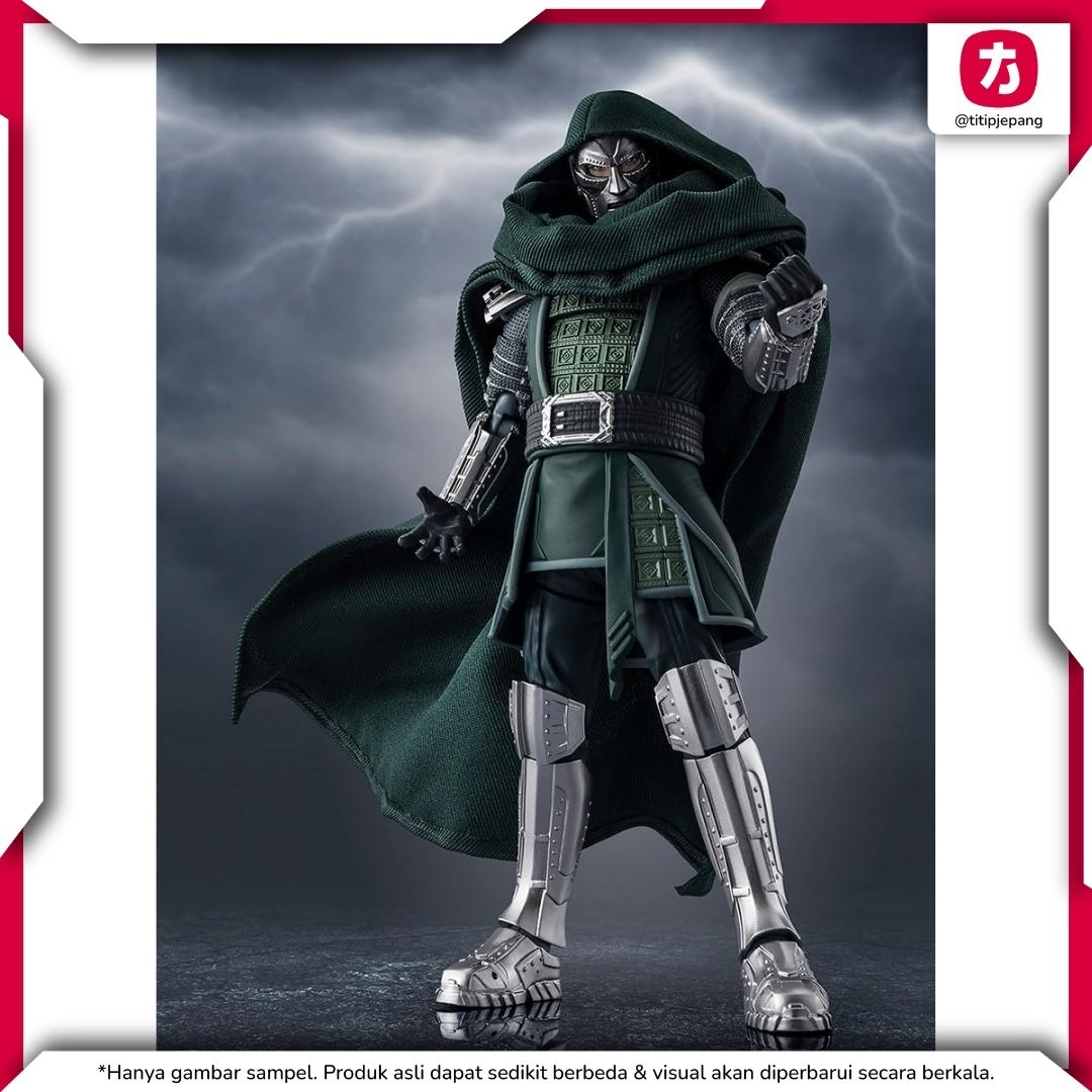 TAMASHII NATIONS Doomsday Doctor Doom SH Figuarts Figure Avengers Resmi TAMASHII NATIONS Doomsday Doctor Doom SH Figuarts Figure Avengers Resmi