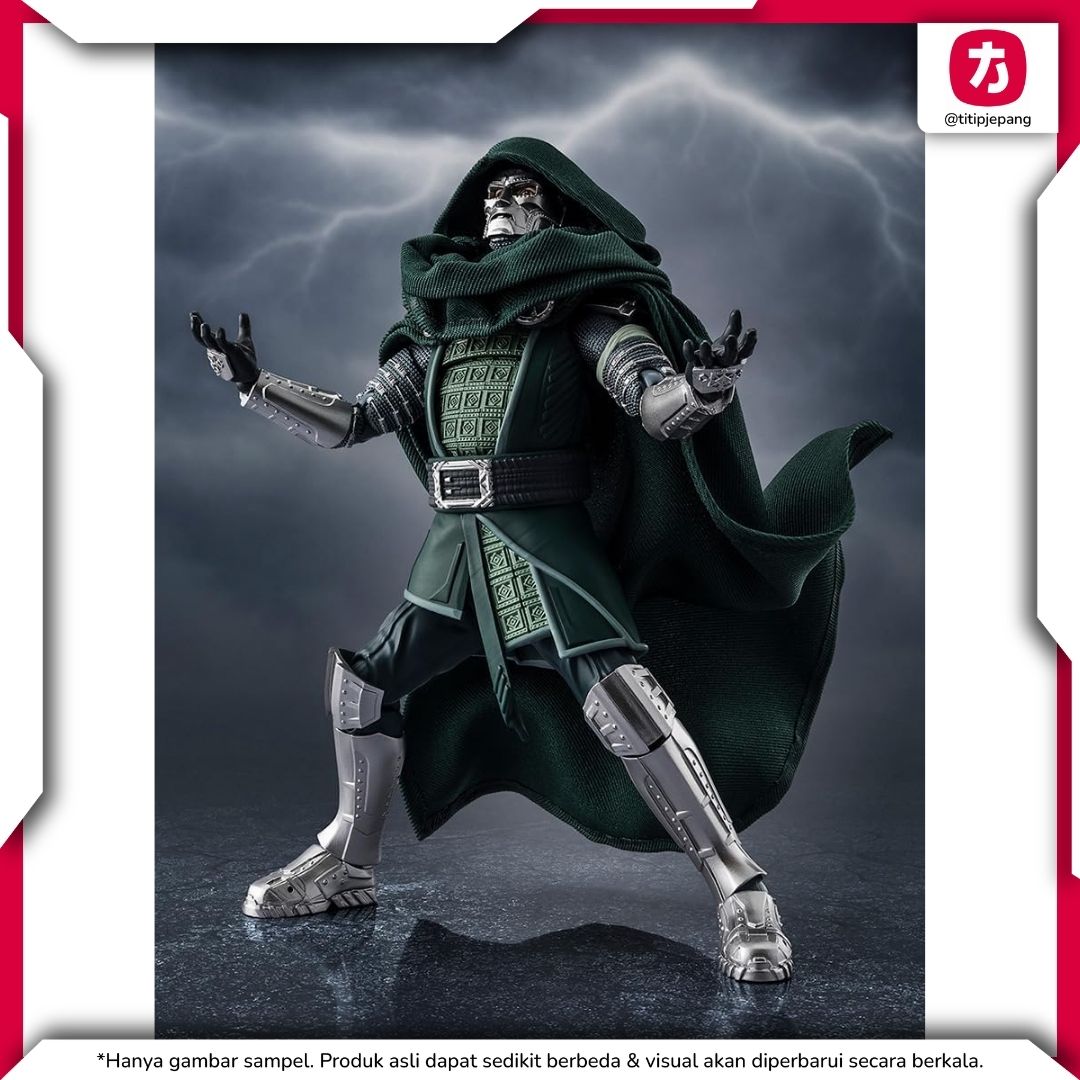 TAMASHII NATIONS Doomsday Doctor Doom SH Figuarts Figure Avengers Resmi TAMASHII NATIONS Doomsday Doctor Doom SH Figuarts Figure Avengers Resmi