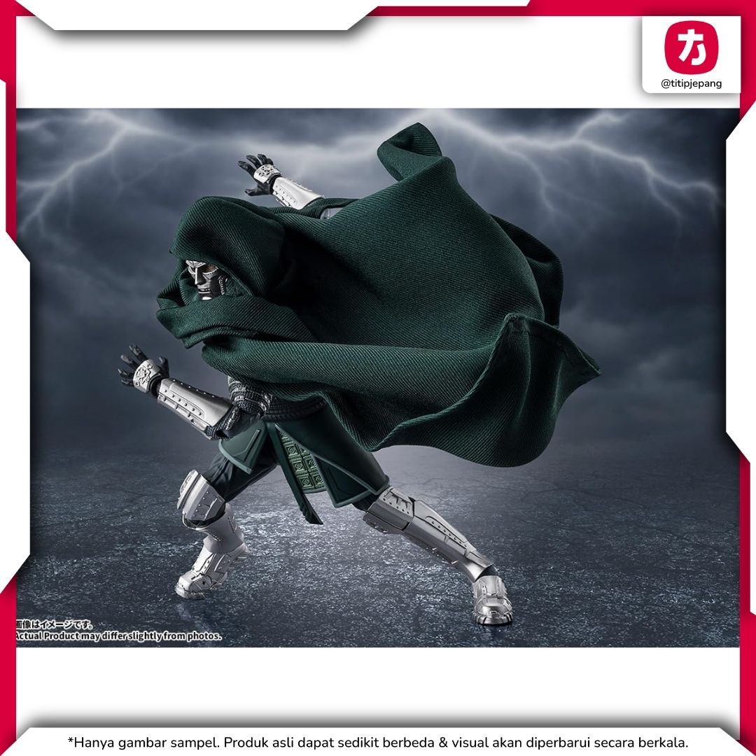 TAMASHII NATIONS Doomsday Doctor Doom SH Figuarts Figure Avengers Resmi TAMASHII NATIONS Doomsday Doctor Doom SH Figuarts Figure Avengers Resmi