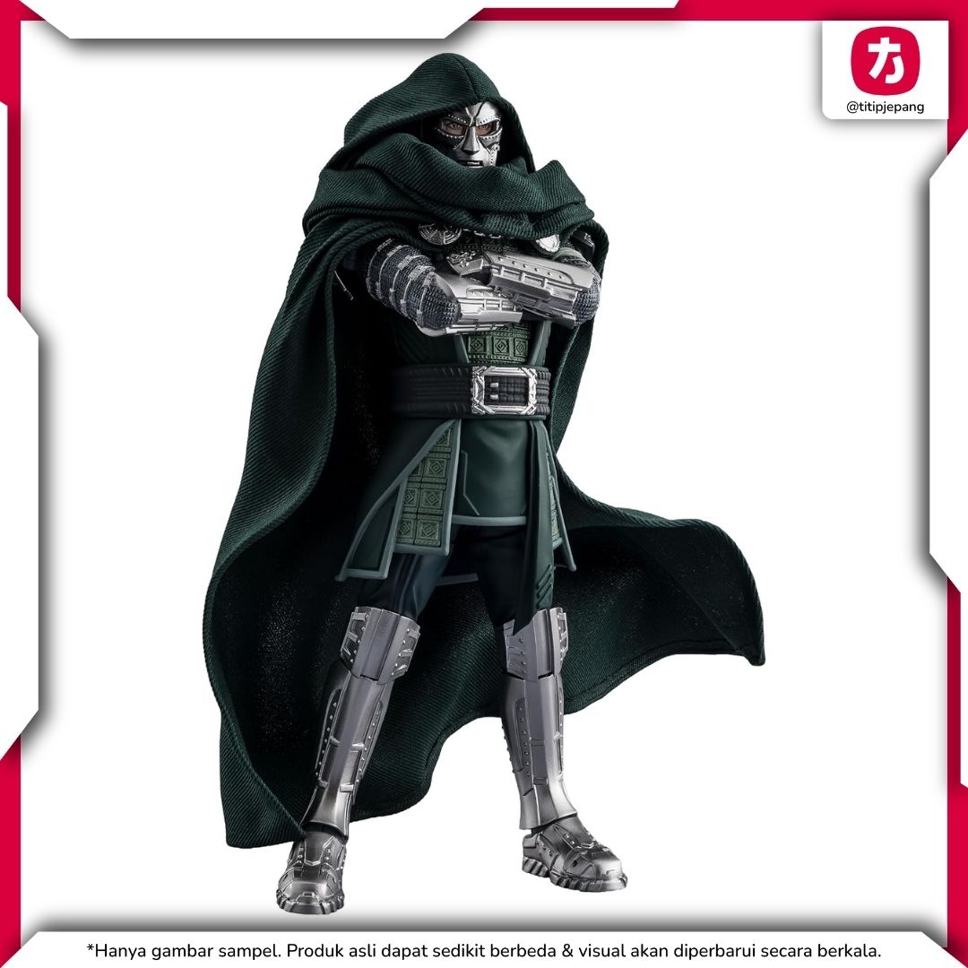 TAMASHII NATIONS Doomsday Doctor Doom SH Figuarts Figure Avengers Resmi TAMASHII NATIONS Doomsday Doctor Doom SH Figuarts Figure Avengers Resmi