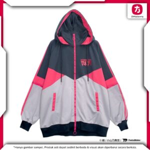 Listen Flavor x Kasane Teto 2-way Jersey Hoodie Oversized Streetwear Unisex Listen Flavor x Kasane Teto 2-way Jersey Hoodie Oversized Streetwear Unisex