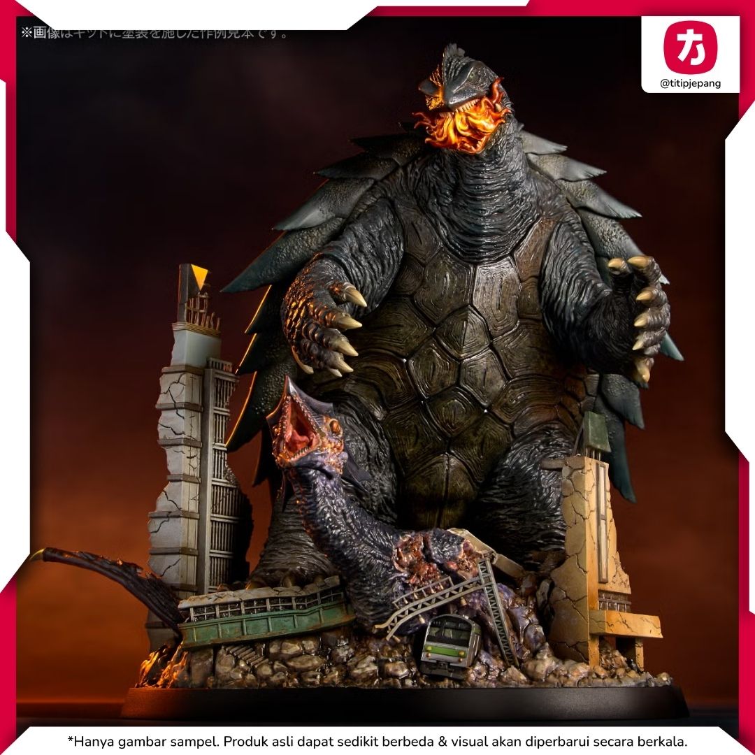 Model Kit Gamera 1999 ARTPLA Kaiyodo Diorama Shibuya