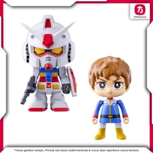 Figure Gundam Cross RX-78-2 Gundam & Amuro Ray Bandai