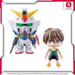 Figure Gundam Cross Wing Gundam & Heero Yuy Bandai Figure Gundam Cross Wing Gundam & Heero Yuy Bandai