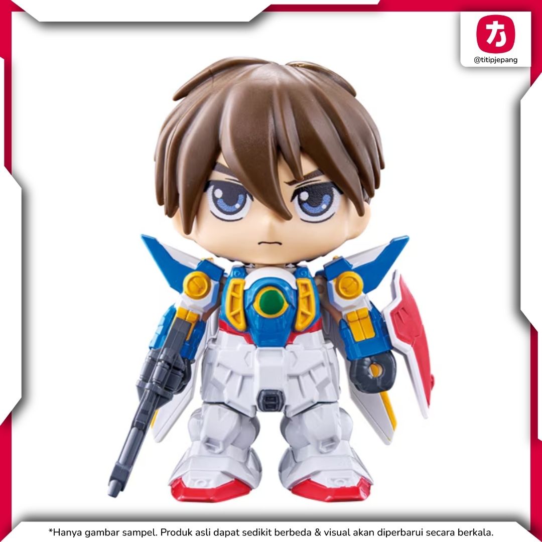 Figure Gundam Cross Wing Gundam & Heero Yuy Bandai