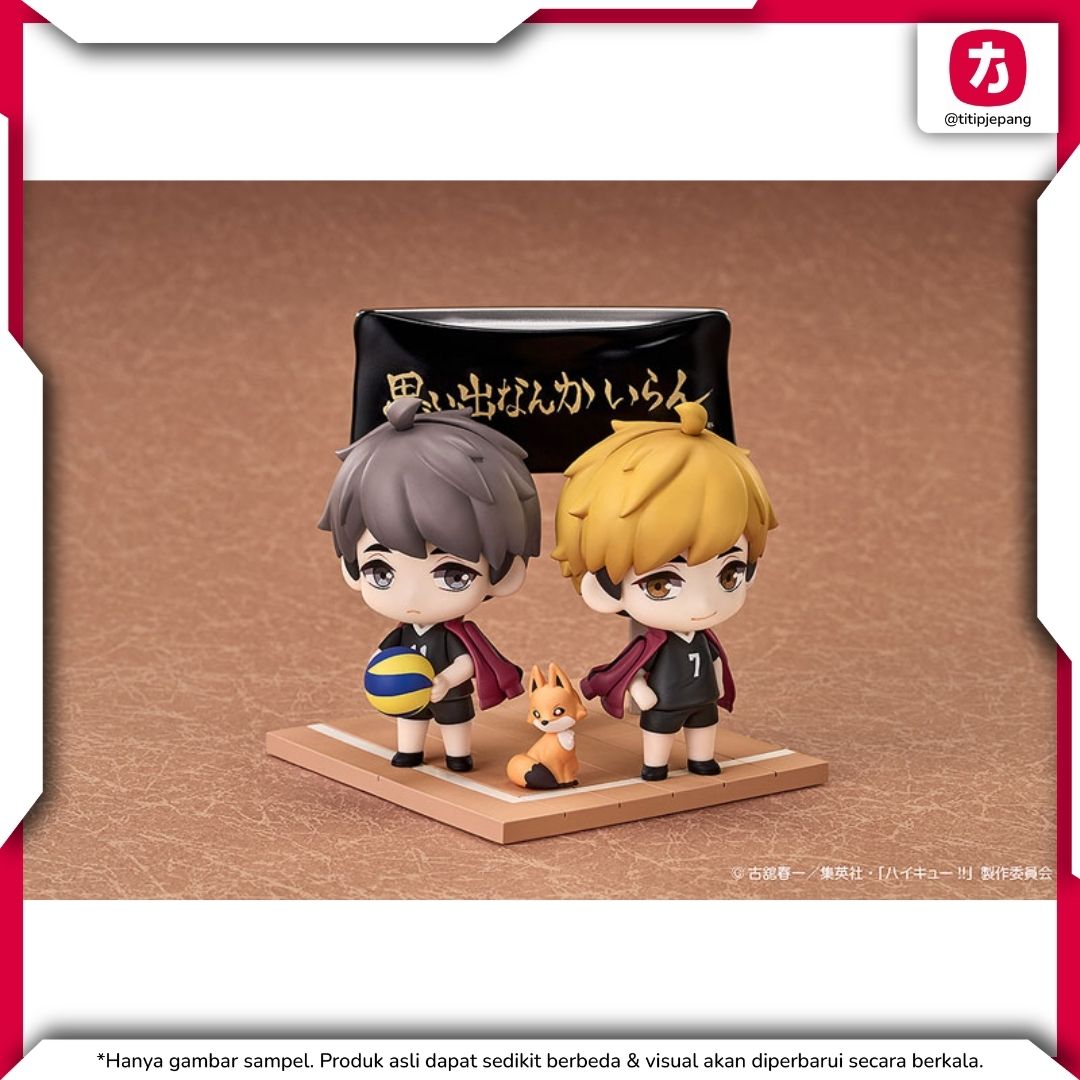 Figure Qset Haikyu Miya Atsumu Miya Osamu Set Good Smile Arts