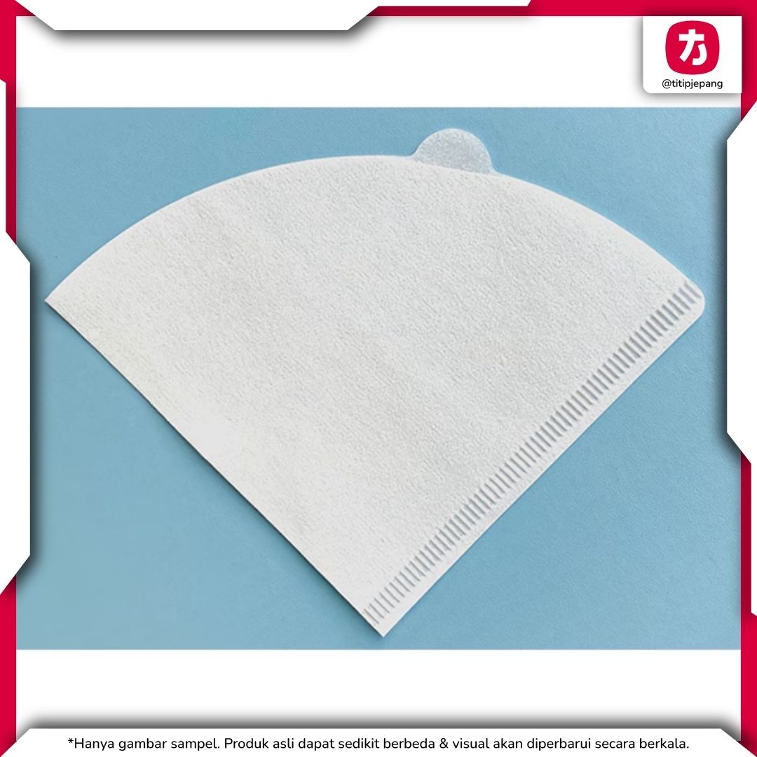 Kanae Paper Works Filter Kopi 1-4 Cups Isi 40 Lembar