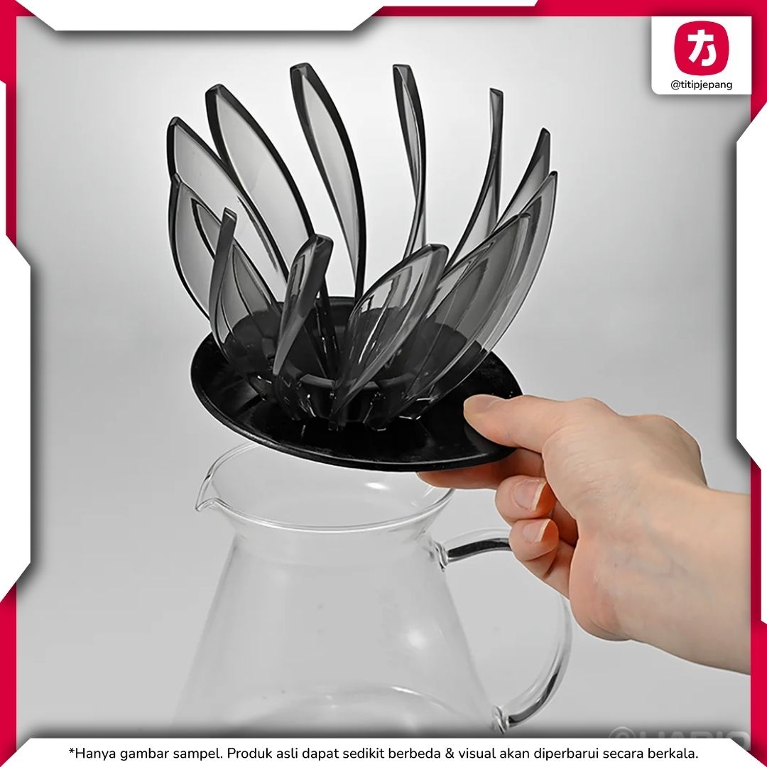 HARIO Suiren Dripper VDSU-02-TB Dripper Kopi V60 Collapsible
