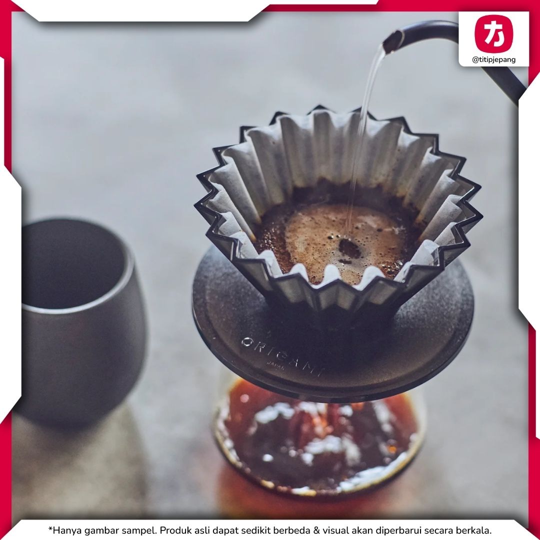 ORIGAMI AS Holder Resin Clear untuk Penyangga Dripper Ukuran S dan M 