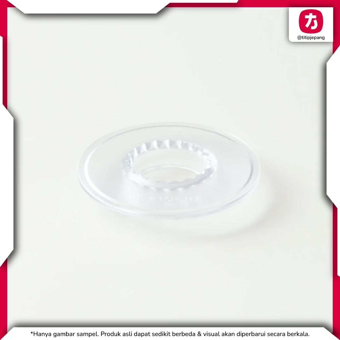 ORIGAMI AS Holder Resin Clear untuk Penyangga Dripper Ukuran S dan M 