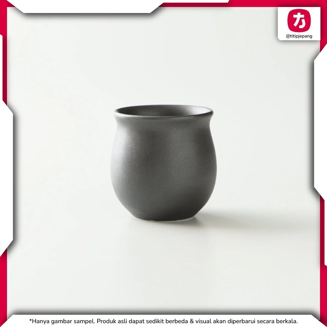 ORIGAMI Pinot Flavor Cup S Matte Black Cangkir Kopi Aroma Fokus