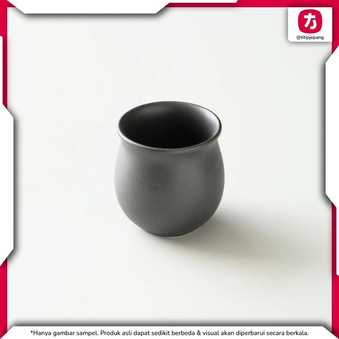 ORIGAMI Pinot Flavor Cup S Matte Black Cangkir Kopi Aroma Fokus