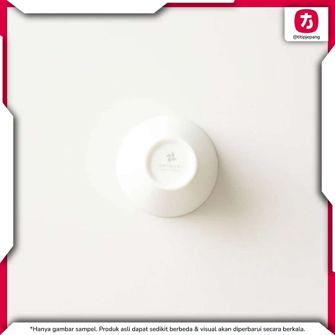 ORIGAMI Sensory Espresso Cup Narrow White Cangkir Espresso Tajam